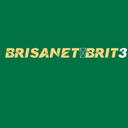 Logo da BRISANET|BRIT3